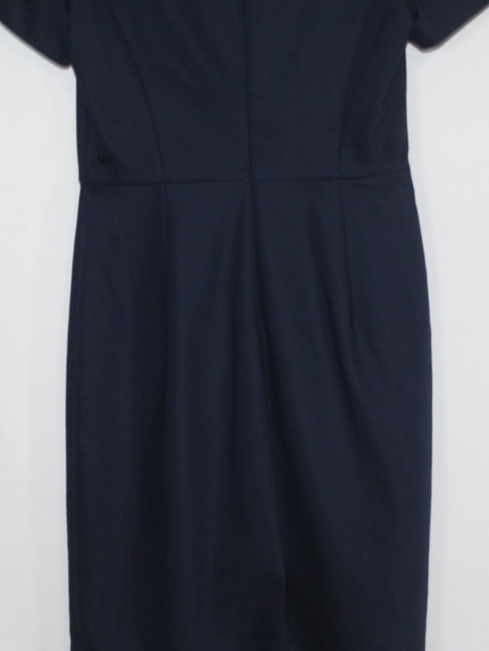 J.Crew navy sheath knee length career wear dress office size 4 - Picture 10 of 11